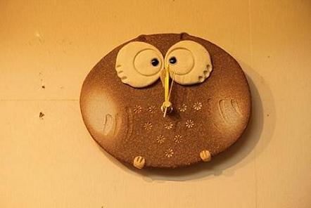 Owl Clock Ceramic.JPG